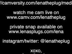 YOUTUBER LENA THE PLUG ROUGH THROAT FUCK