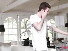 sister borrows brother and 039 s sleepy cock